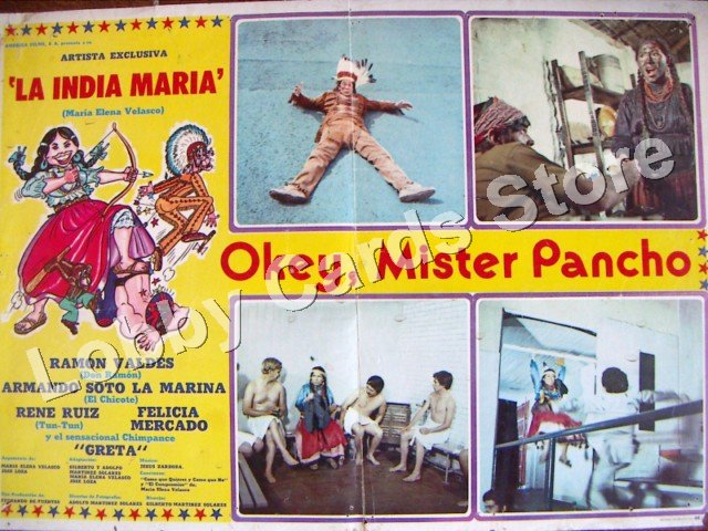 INDIA MARIA/OKEY MISTER PANCHO (CARTEL)